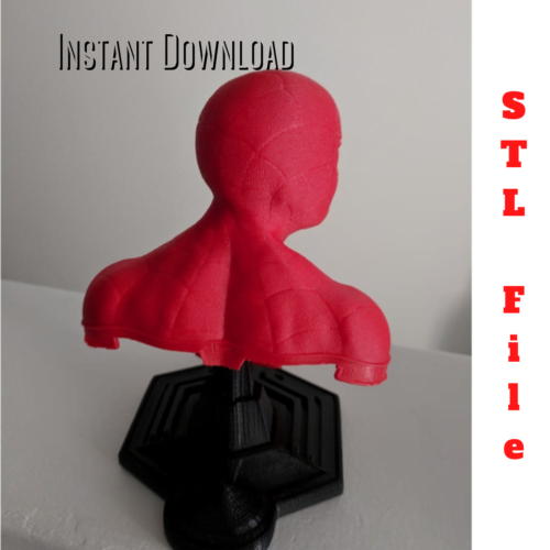 Spider-Man 3D Model Figure STL format | Digital Download