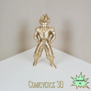 Goku Super Saiyan Dragonball Z Art Anime Comic Desktop Ornament Shelf Display