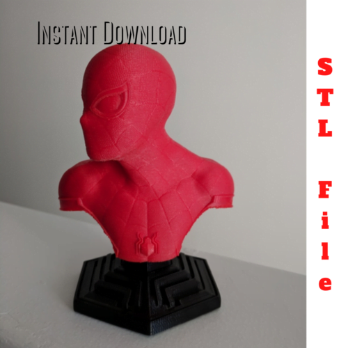 Spider-Man 3D Model Figure STL format | Digital Download