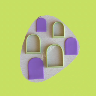 Arch Shape Polymer Clay Cutter I Diycutters for Polymer Clay Tool Jewelry Making