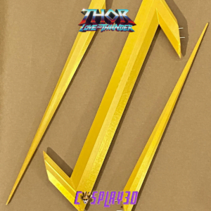 Lightning Bolt Zeus Weapon From Thor Love and Thunder