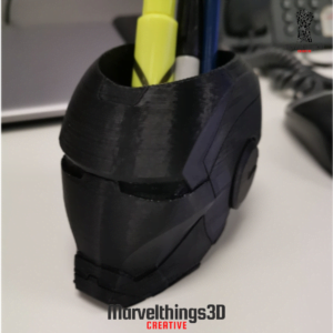 Marvel's Iron Man Helmet Pen, Pencil Holder Office Display