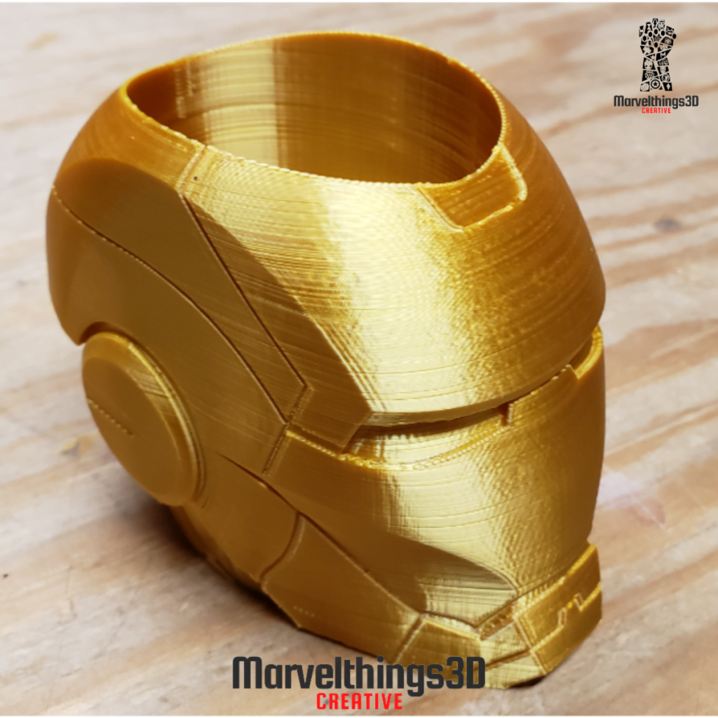 Marvel's Iron Man Helmet Pen, Pencil Holder Office Display