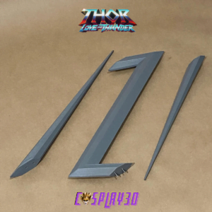 Lightning Bolt Zeus Weapon From Thor Love and Thunder