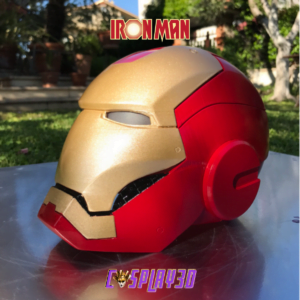 Wearable Iron man Mk3 helmet Cosplay Costume fully finished