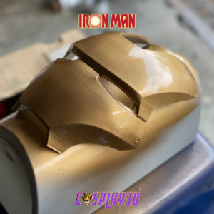 Raw Iron man Mk3 helmet Cosplay Costume