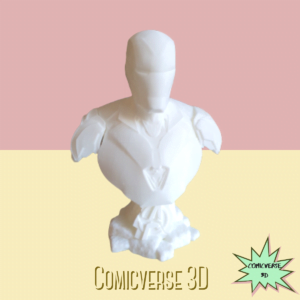 Ironman Mark 85 Suit up Tony Stark Display Unpainted Bust Multiple Color Option Figurine With Stand