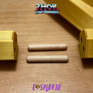 Zeus Lightning Bolt Cosplay Weapon Inspired From Thor Love and Thunder Movie