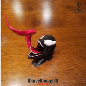 Multicolor Venom Pen Pencil Holder Let there be Carnage 3D Printed