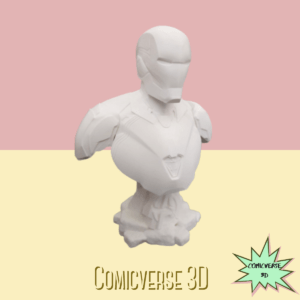 Ironman Mark 85 Suit up Tony Stark Display Unpainted Bust Multiple Color Option Figurine With Stand