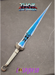 Thor Valkyrie Love and Thunder Dragonfang Sword Asgardian warrior- 3d Printed
