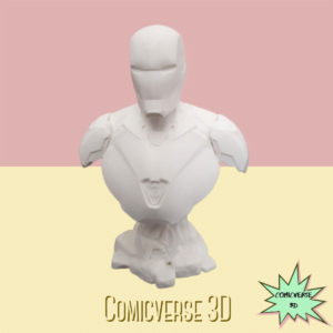 Ironman Mark 85 Suit up Tony Stark Display Unpainted Bust Multiple Color Option Figurine With Stand