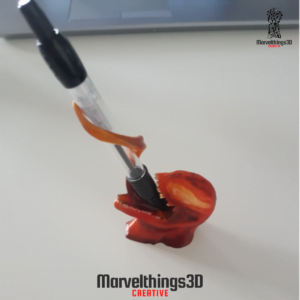 Venom Pen Pencil Holder Let there be Carnage 3D Printed