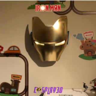 Ironman Mark 50 Pepper Potts Faceplate Mask Cosplay