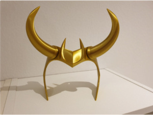 Loki Golden Trickster Helmet God of Mischief Marvel TV Series