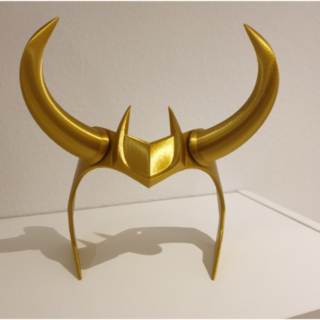 Loki Golden Trickster Helmet God of Mischief Marvel TV Series