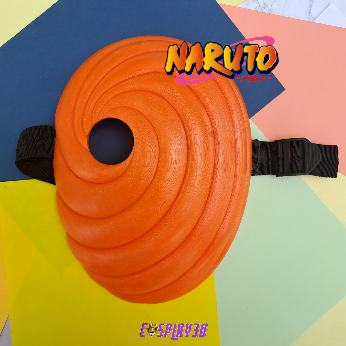 Toby Naruto Mask with Straps Wearable