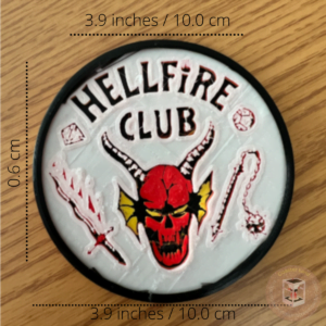 Stranger Things Hellfire Club Coaster