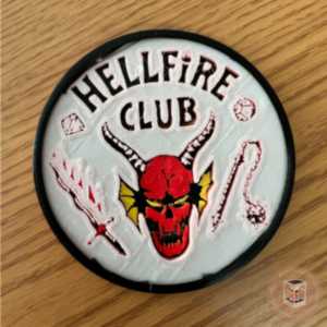 Stranger Things Hellfire Club Coaster