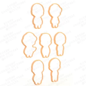 TINYTAN BTS BT21 COOKIE CUTTER SET OF 7