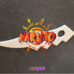 Asuma's Chakra Blade Naruto Kunai Knife Cosplay Prop