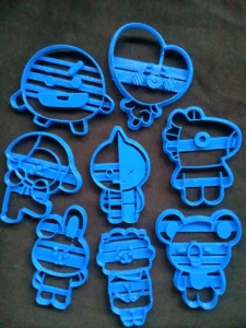 KPOP BTS BT21 COOKIE CUTTER FULL SET 8 UNITS