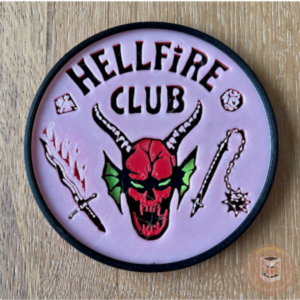 Stranger Things Hellfire Club Coaster
