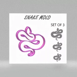Snake Earring Design Set of 3 Polymer Clay Cutter I Diycutters for Polymer Clay Tool Jewelry Making