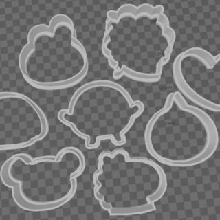 BT21 Cookie Cutters