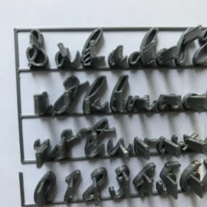 Small Alphabet Letters Handwritten Stamp Shape Embrosser Design Polymer Clay Cutter Stamp I Diycutters for Polymer Clay Tool Jewelry Making