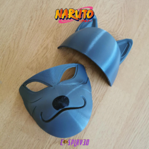 Naruto Black Ops Kakashi Anbu Mask Special Forces Cosplay