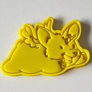 Angel Unicorn Doge Cutter For Clay, Fondant, Cookie