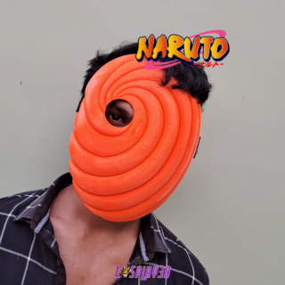 Naruto Obito Aka Toby Mask with Straps