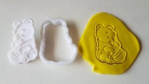 Cute Winnie The Pooh Cutter For Clay, Fondant, Cookie