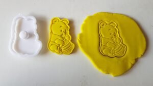 Cute Winnie The Pooh Cutter For Clay, Fondant, Cookie