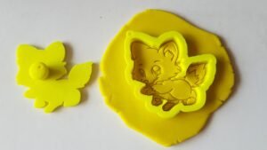 Cute Fox Cutter For Clay, Fondant, Cookie