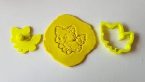 Cute Fox Cutter For Clay, Fondant, Cookie