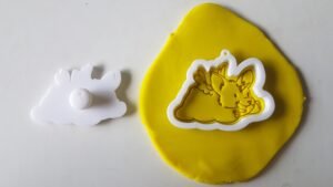 Angel Unicorn Doge Cutter For Clay, Fondant, Cookie