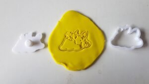 Angel Unicorn Doge Cutter For Clay, Fondant, Cookie