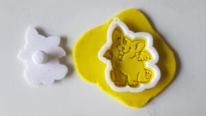 Unicorn Doge Cutter For Clay, Fondant, Cookie
