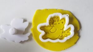 Angel Unicorn Doge Flying Cutter For Clay, Fondant, Cookie