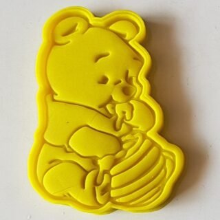 Cute Winnie The Pooh Cutter For Clay, Fondant, Cookie