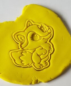 Lady Fox Cutter For Clay, Fondant, Cookie