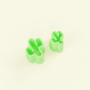 Cactus Earring Design Polymer Clay Cutter
