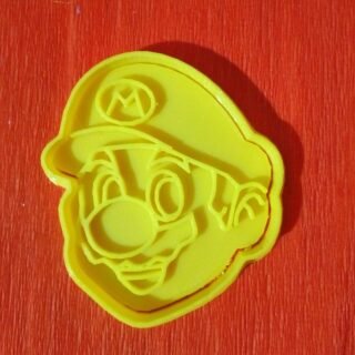 Mario Cookie, Fondant, Clay Cutter