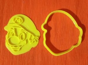 Mario Cookie, Fondant, Clay Cutter