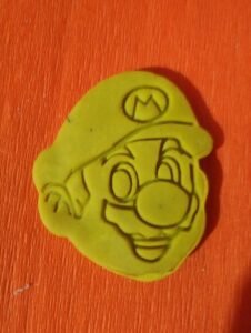 Mario Cookie, Fondant, Clay Cutter