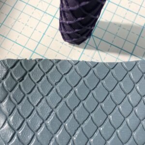 Dragon Scale Reptile Skin Texture Roller For Polymer Clay