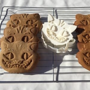 Cheshire Cat Cookie, Fondant, Clay Cutter