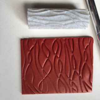 Spaghetti Texture Roller For Polymer Clay